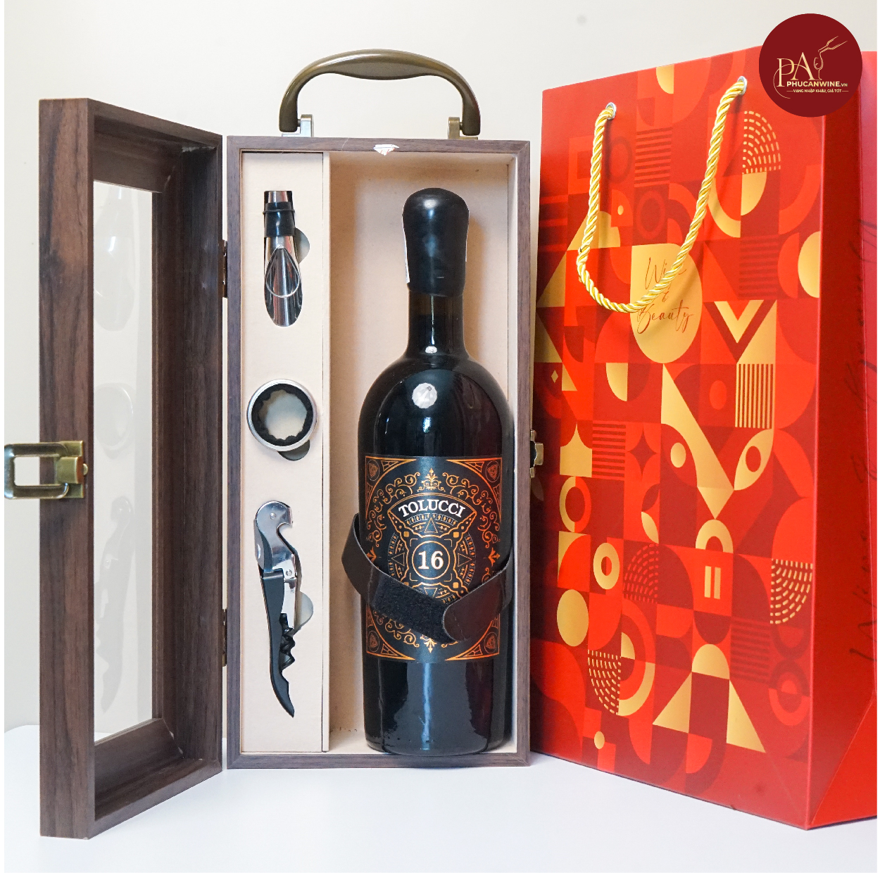 Rượu Vang Đỏ Ý Tollucci 16