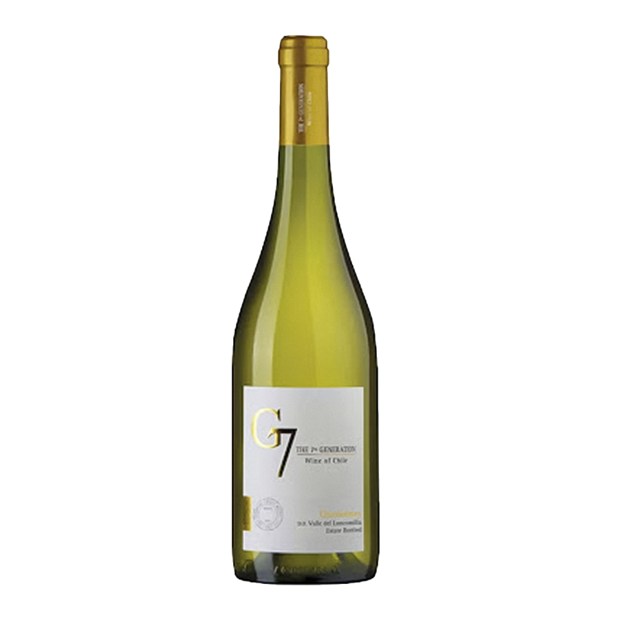Rượu vang trắng Chile G7 Clasico Chardonnay