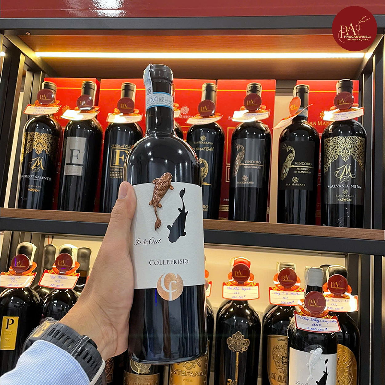 Rượu Vang Cá Chép Vàng 2018