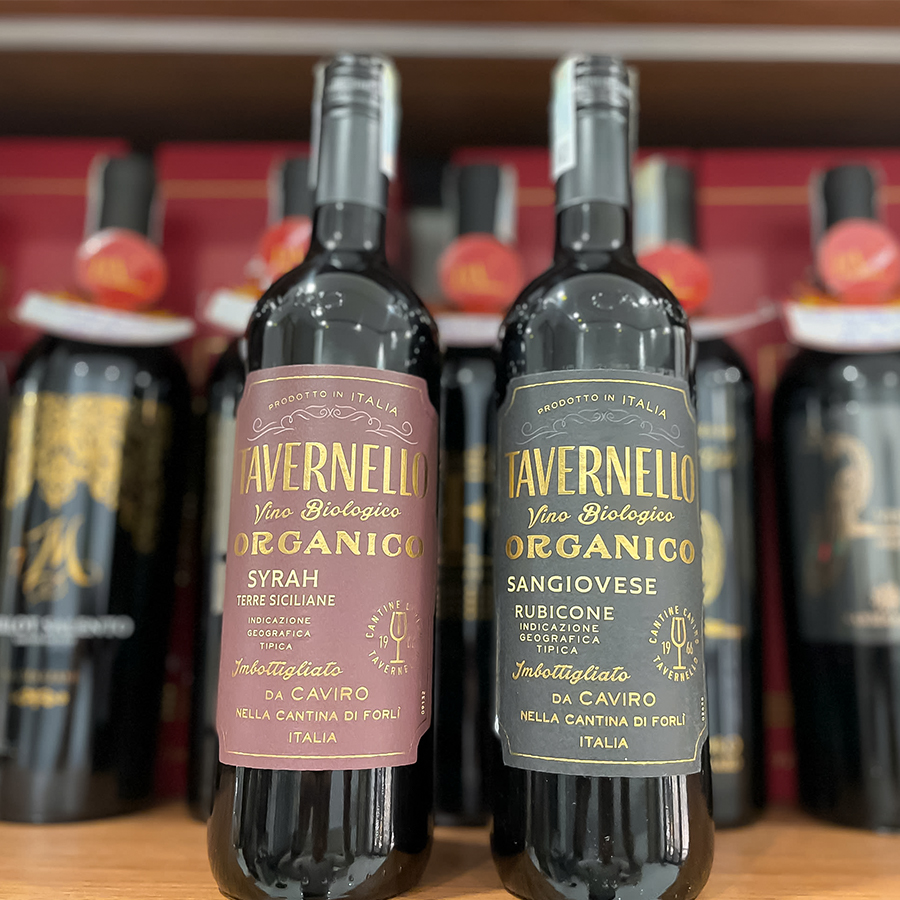 Rượu Vang Ý Tavernello Organico Sangiovese Rubicone