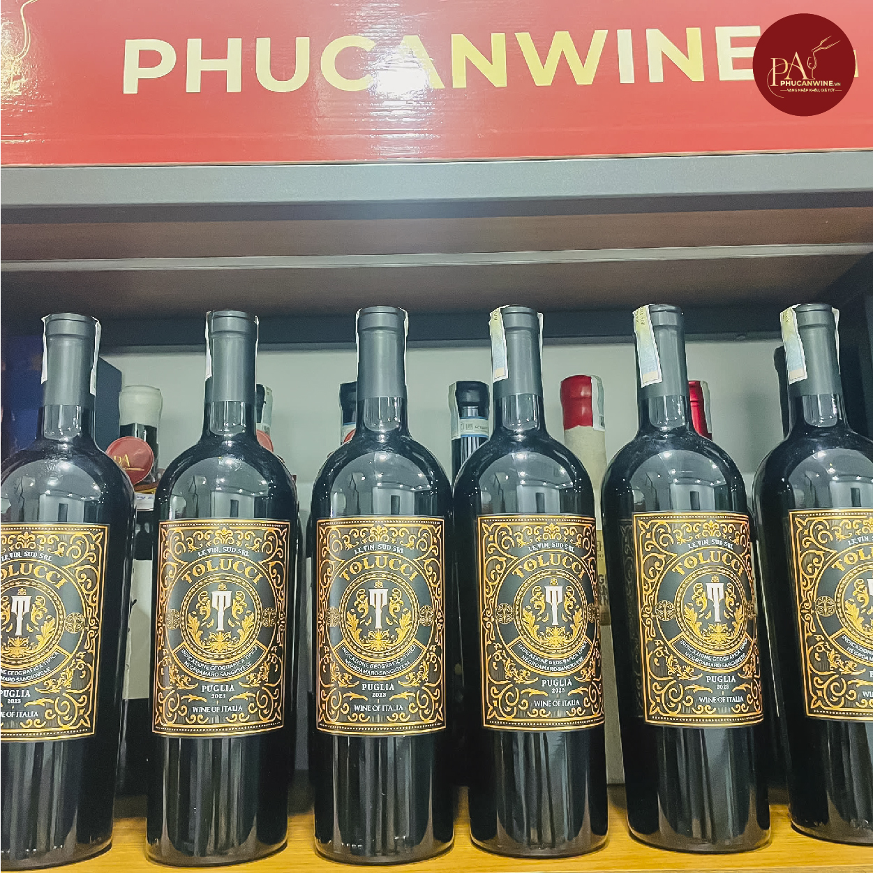 Rượu Vang Đỏ Ý Tolucci 14