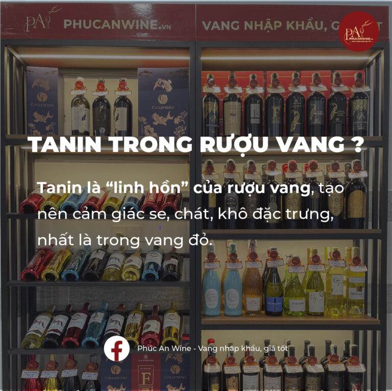 Tannin Trong Rượu Vang