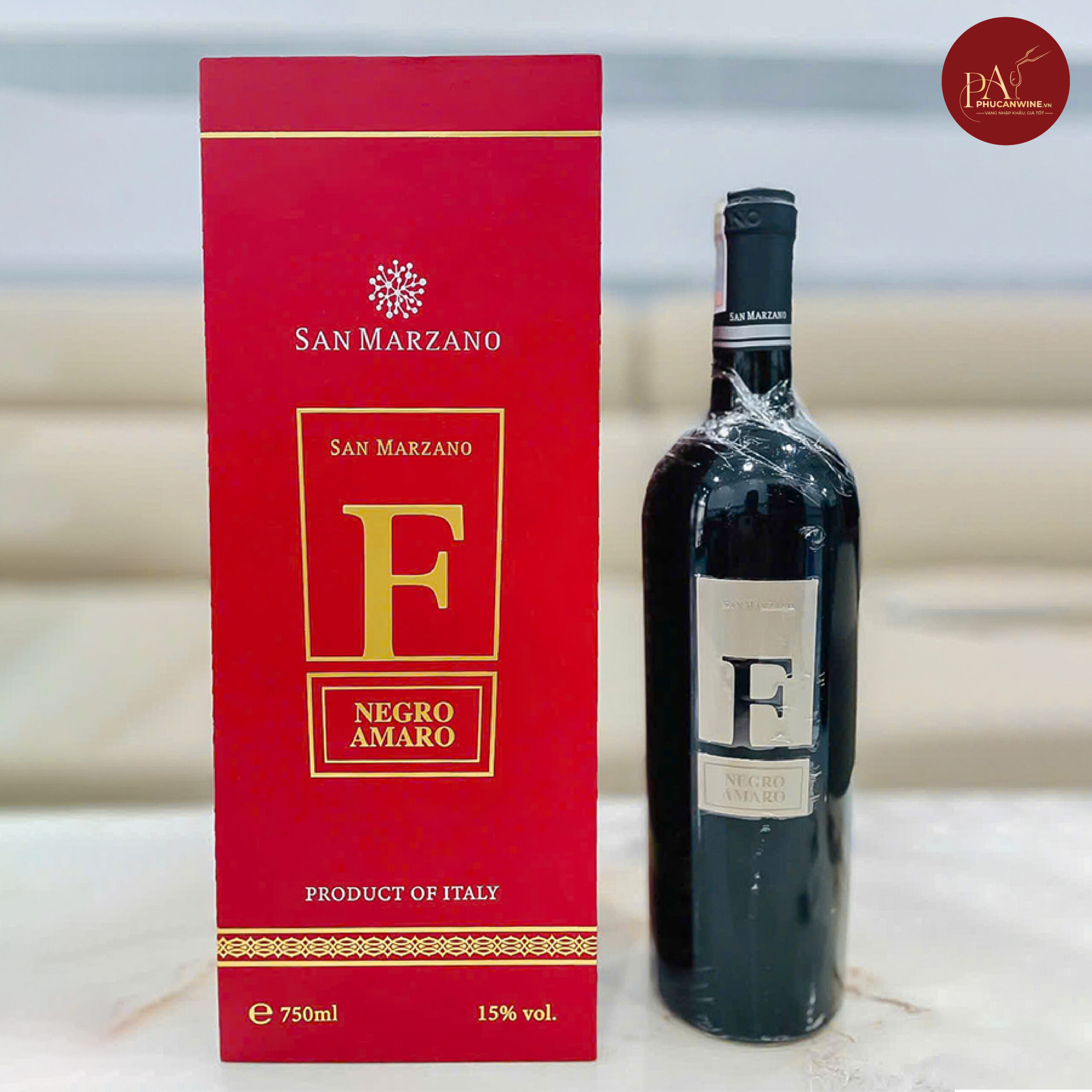 Rượu Vang Đỏ Ý F Negroamaro