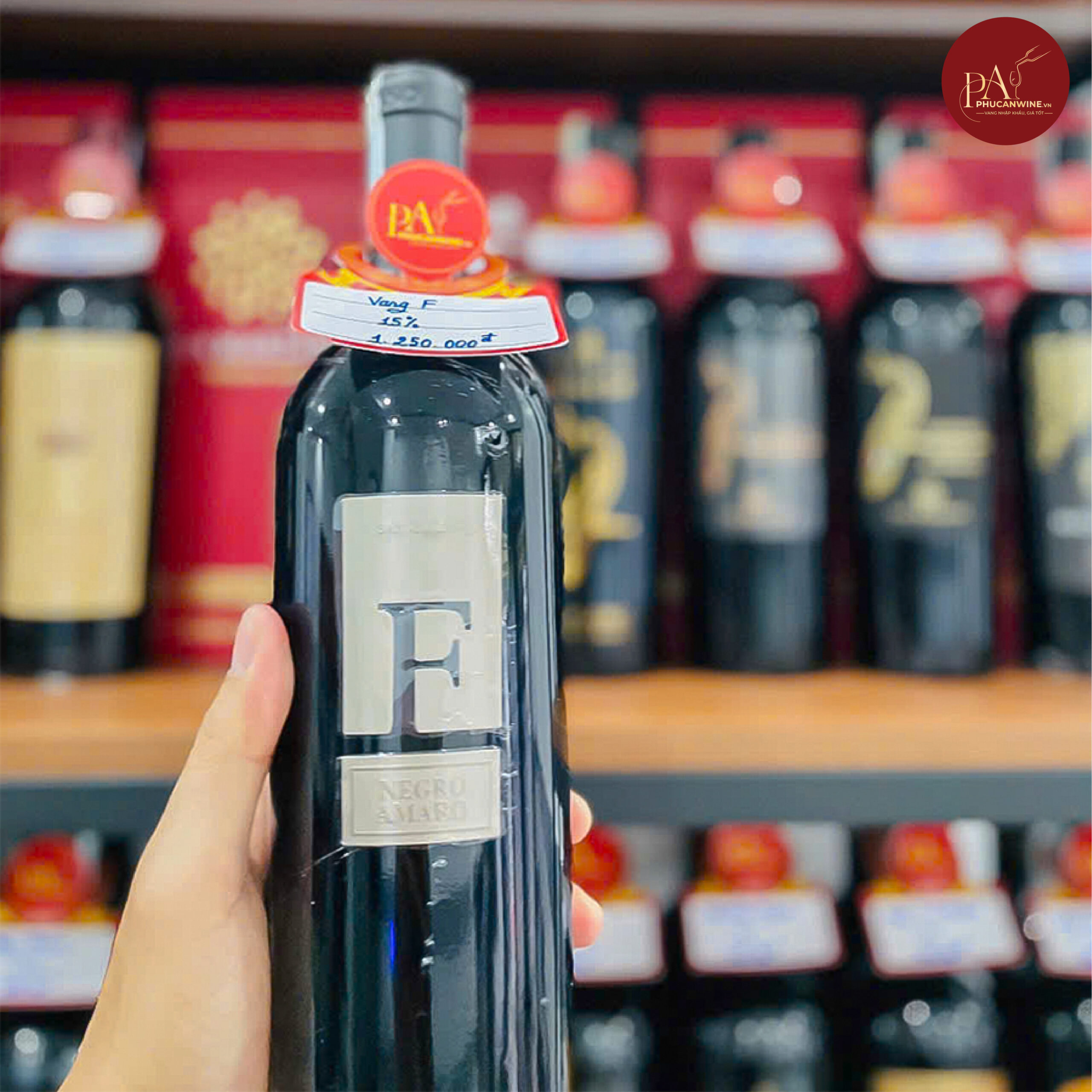 Rượu Vang Đỏ Ý F Negroamaro