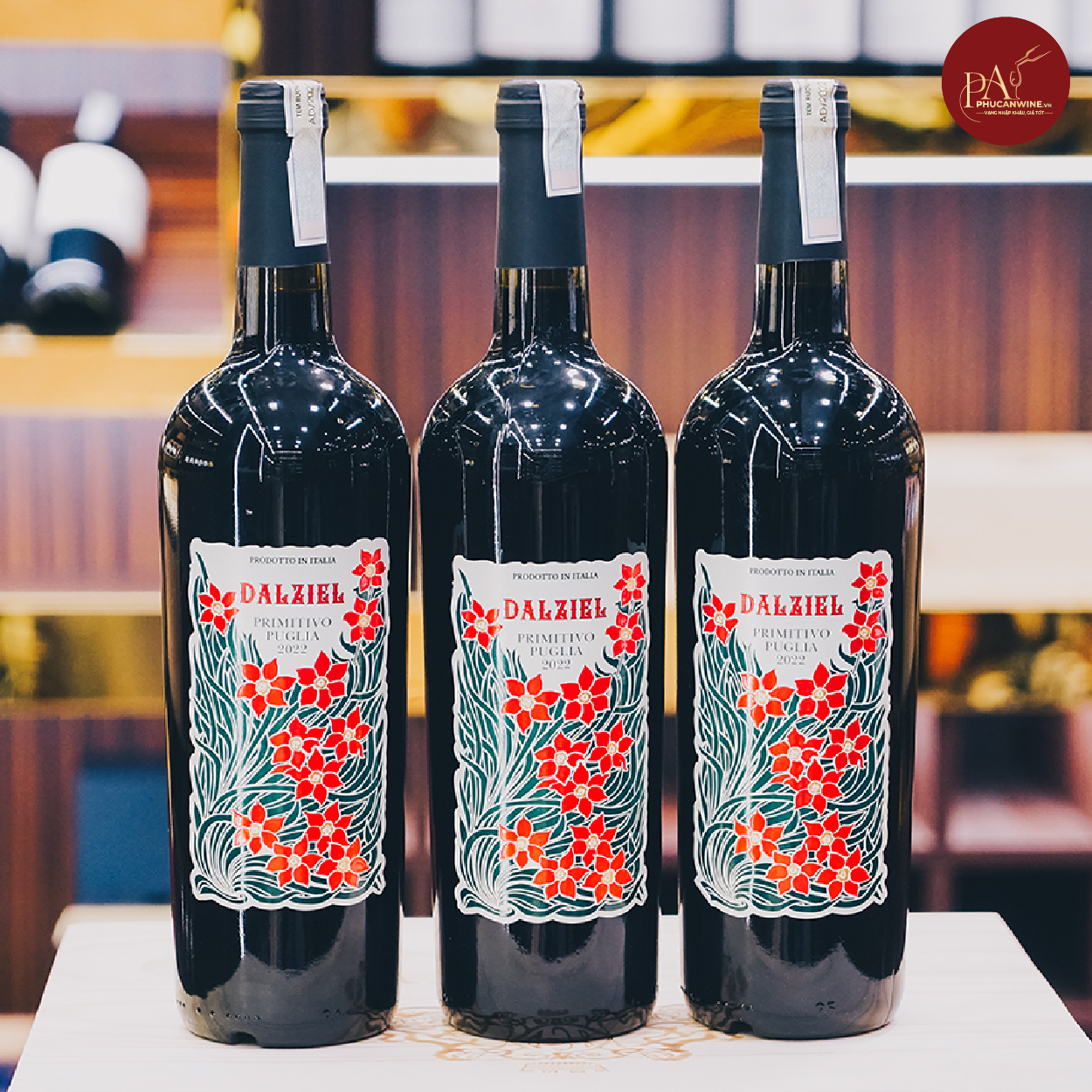 Rượu Vang Đỏ Ý Dalziel Primitivo