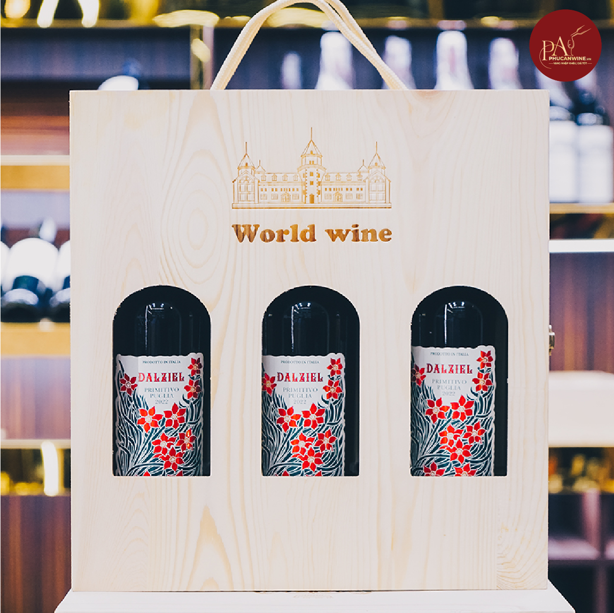 Rượu Vang Đỏ Ý Dalziel Primitivo