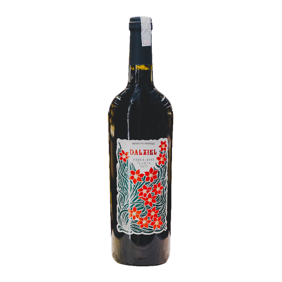 Rượu Vang Đỏ Ý Dalziel Primitivo