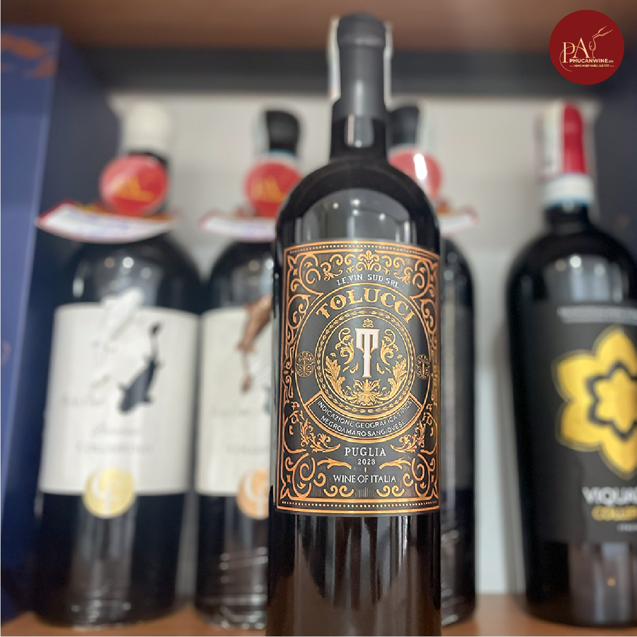 Rượu Vang Đỏ Ý Tolucci 14