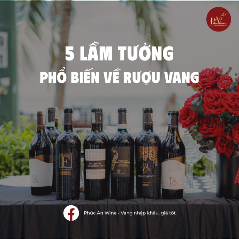 5 Lầm Tưởng Phổ Biến Về Rượu Vang Mà Nhiều Người Đang Mắc