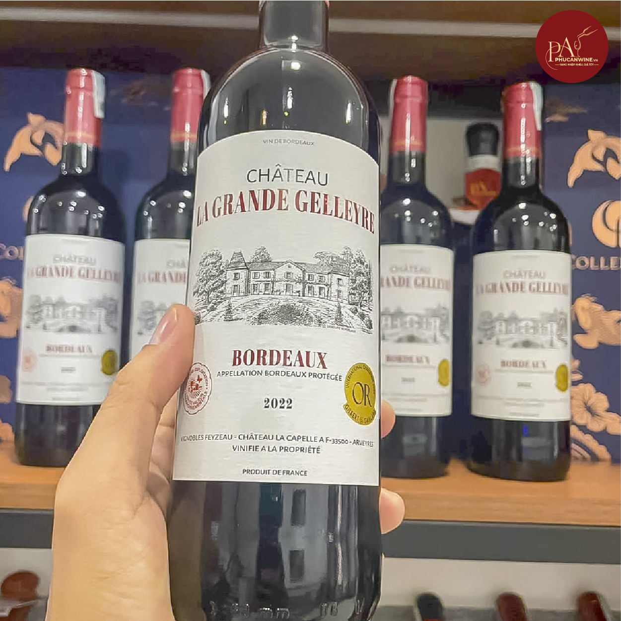 Rượu Vang Đỏ Chateau La Grande Gelleyre