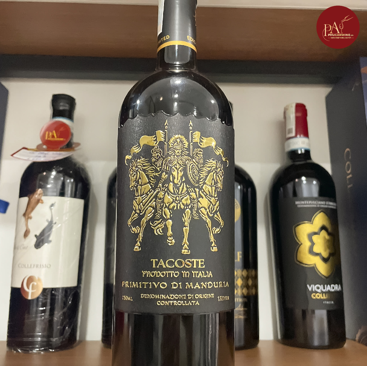 Rượu vang Ý đỏ Tacoste Primitivo