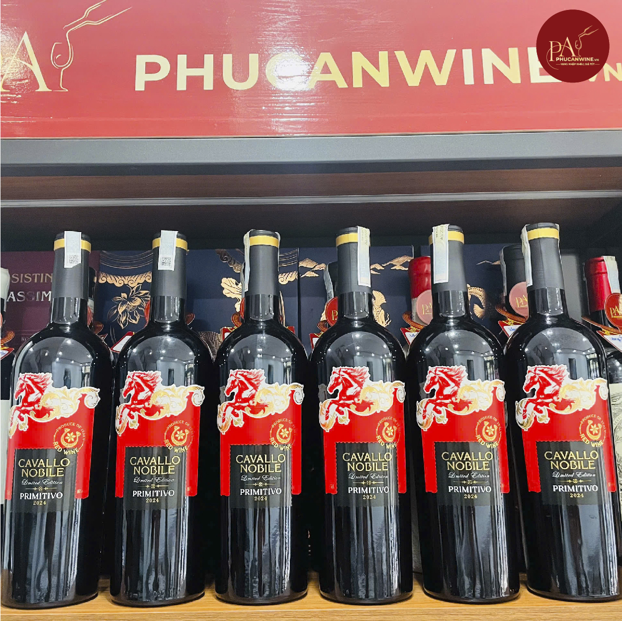 Vang Ý Đỏ Cavallo Nobile Primitivo Limited Edition - Ảnh 2