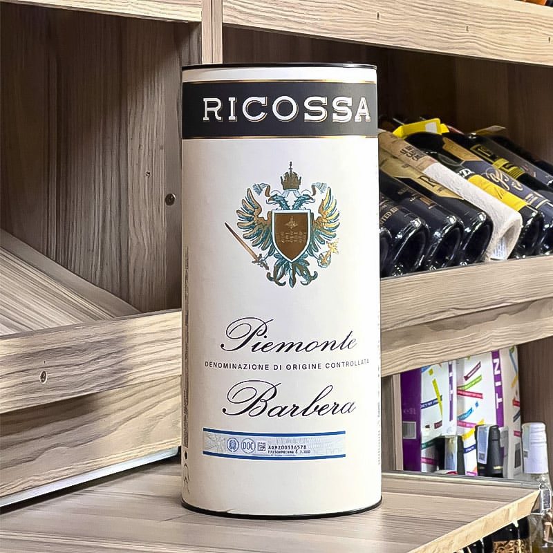 Rượu Vang Bịch Ý Ricossa Piemonte Barbera DOC