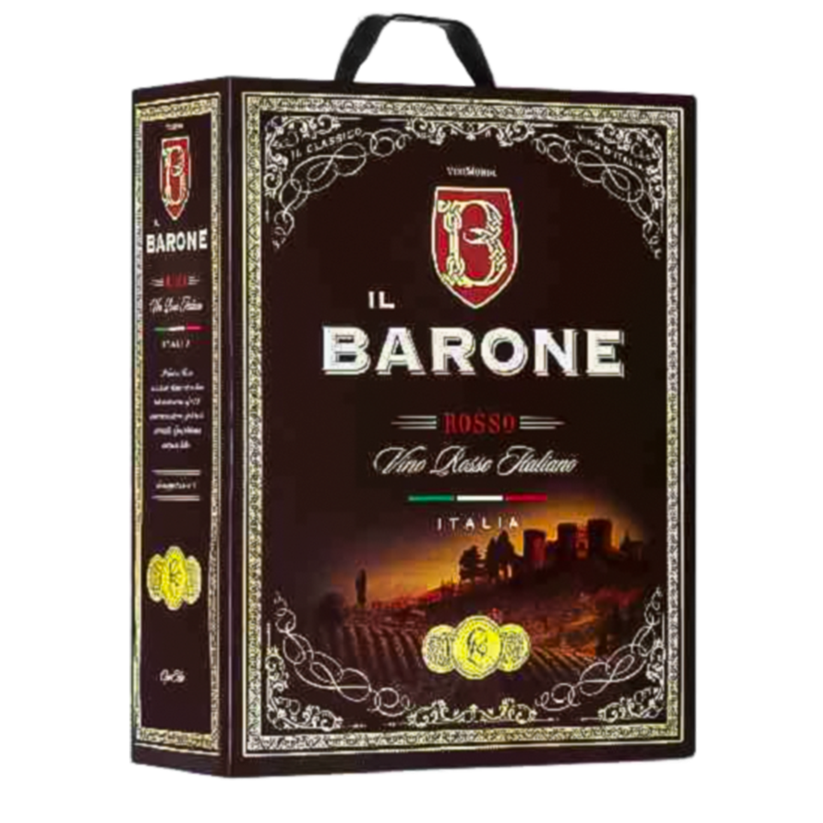 Vang bịch Ý IL Barone Rosso 12.5%