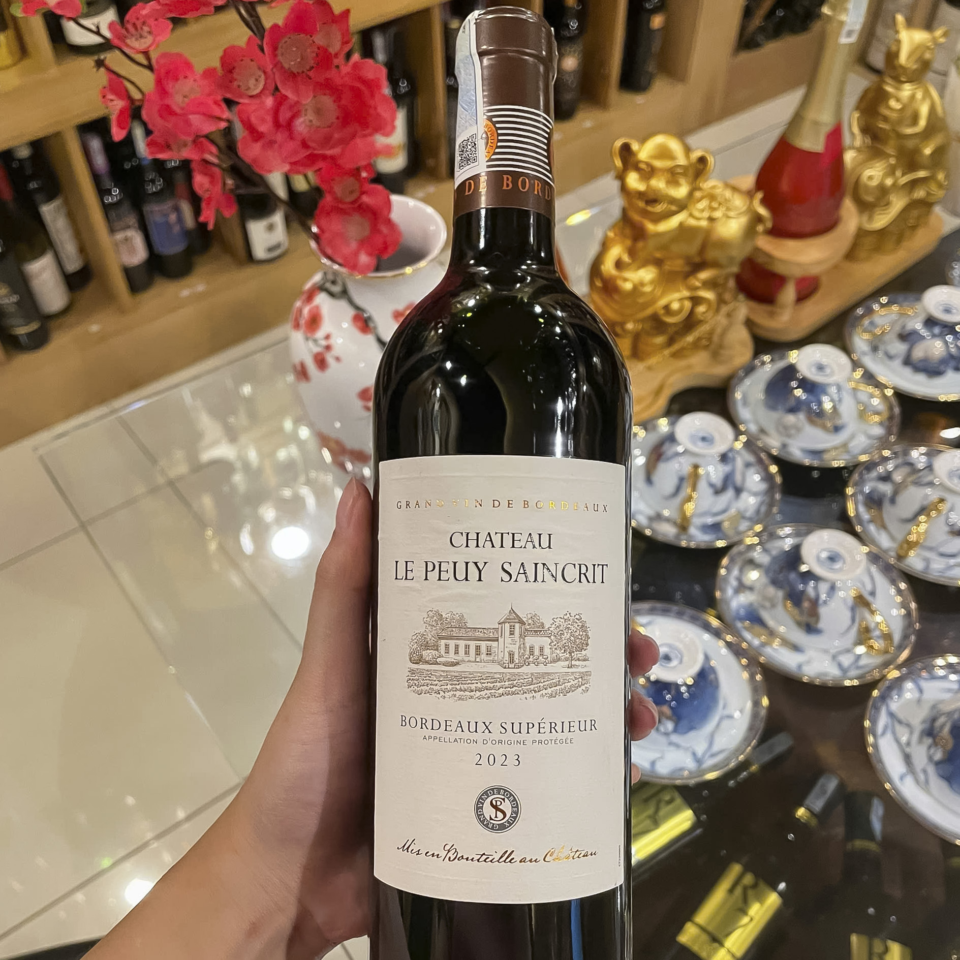 Rượu Vang Chateau Le Peuy-Saincrit Bordeaux Supérieur