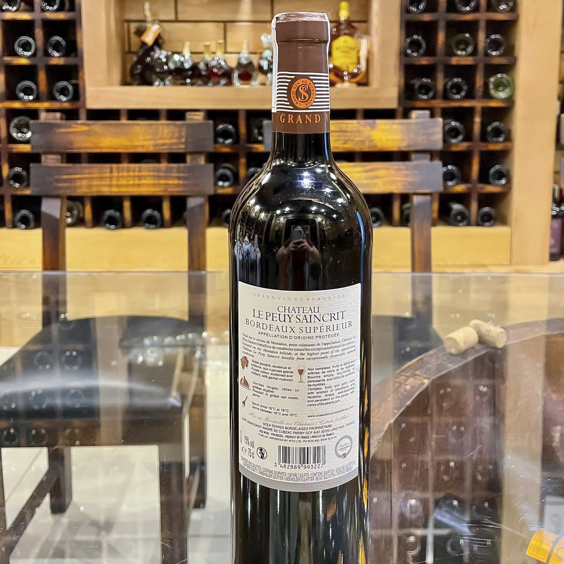 Rượu Vang Chateau Le Peuy-Saincrit Bordeaux Supérieur