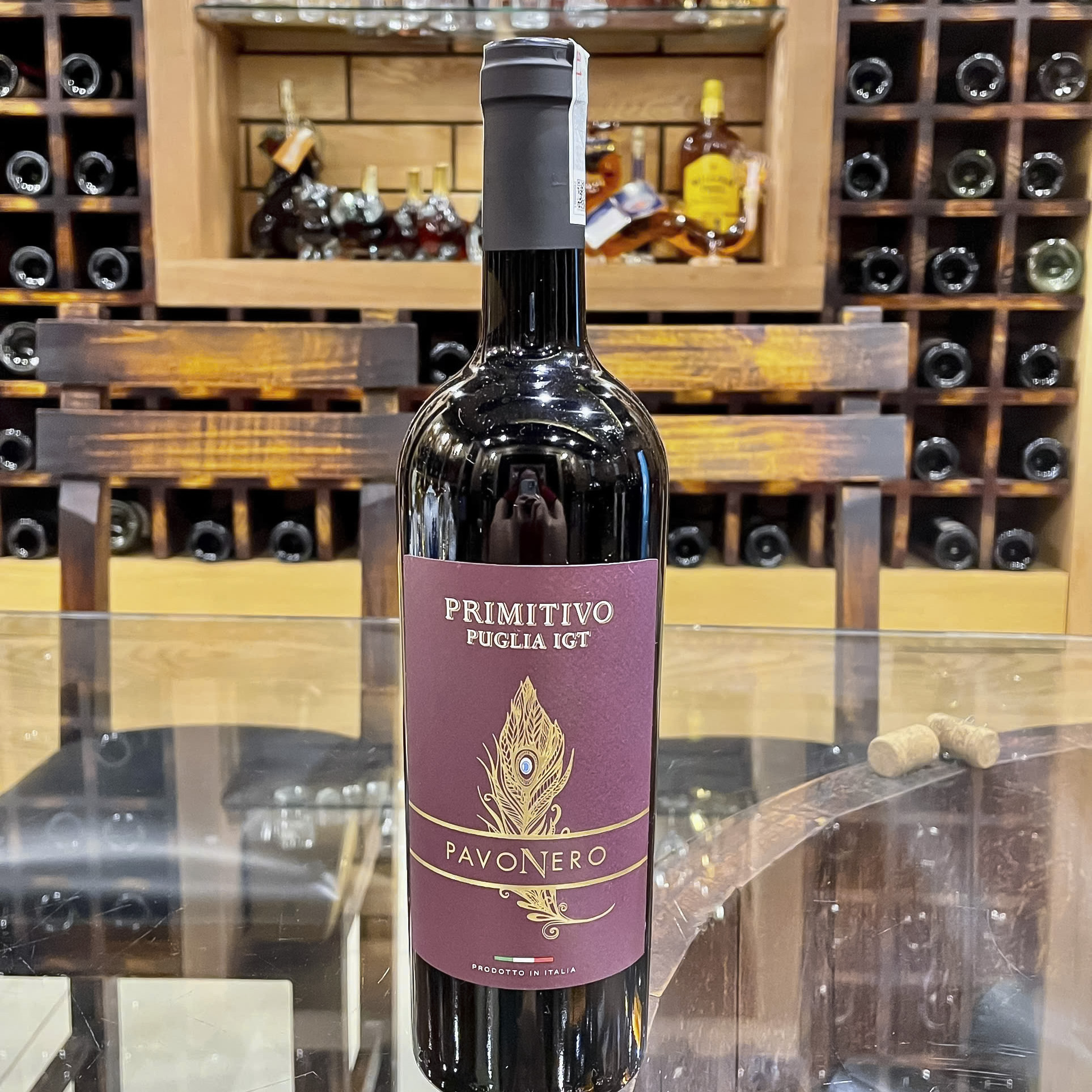 Rượu Vang Đỏ Ý Pavonero Primitivo Puglia IGT